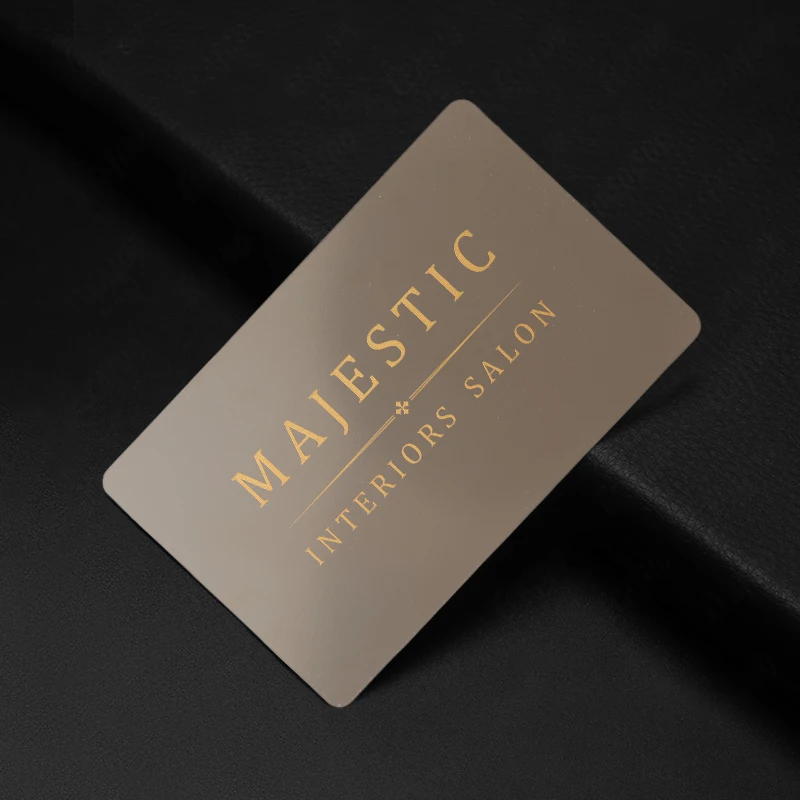 Customized query Time Can Customize New Business Metal Business Card Cheap 304 Stainless Steel Metal Card