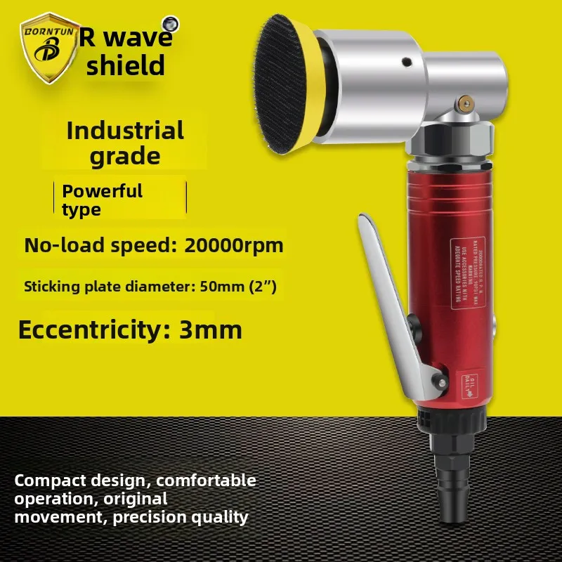 Bodun Pneumatic Polishing Machine 2inch Polishing Grinder Sanding Machine 50mm Sandpaper Machine Sander Bd-0138