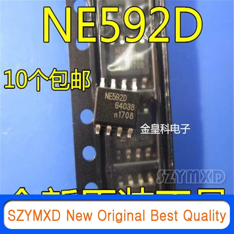 10Pcs/Lot New Original Shenzhen store NE592 NE592D SOP8 is of excellent quality. In Stock