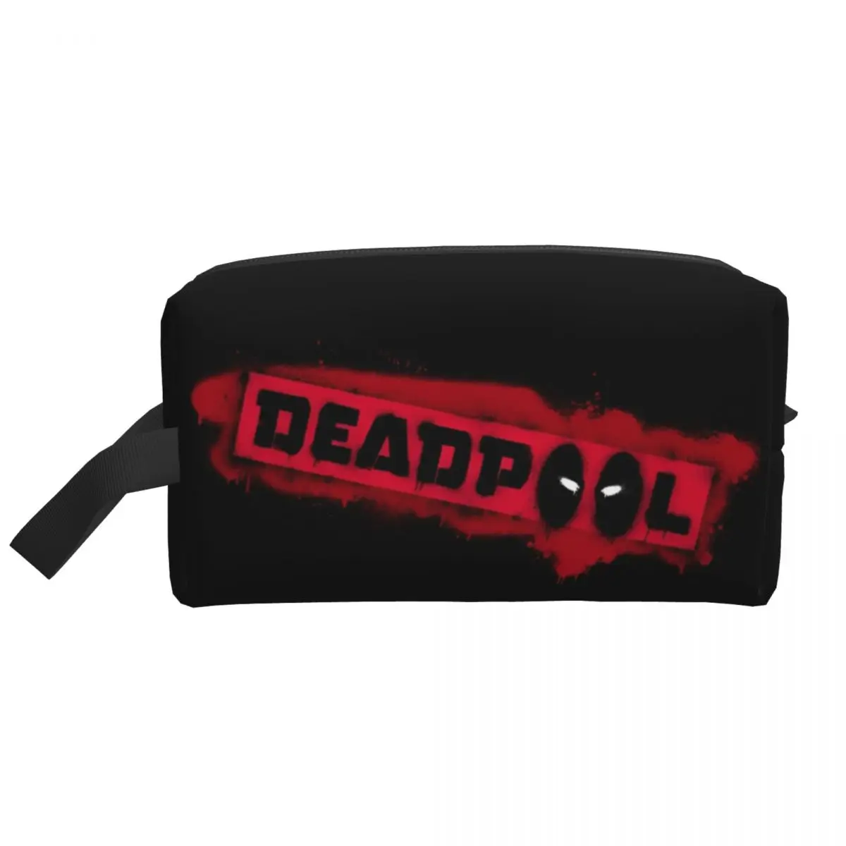 

Superhero Deadpool Theme Cartoon Makeup Bag For Necessaries Modern Portable Cosmetic Bags Travel For Girl Storage Organizers