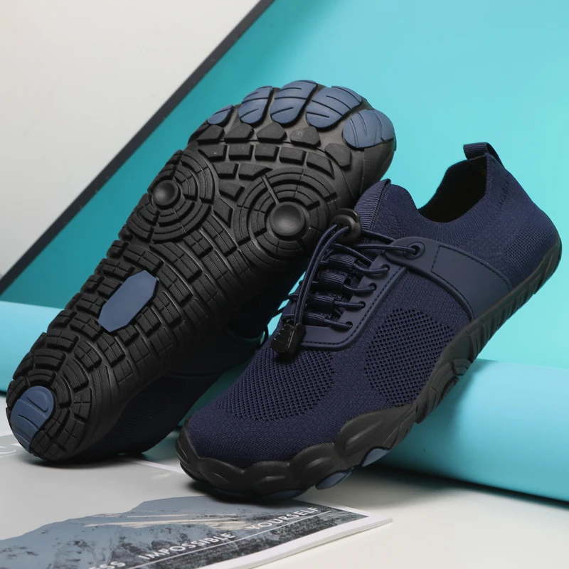 

Unisex Aqua Shoes New Five Finger Swim Barefoot Water Shoes for Men Women Lightweight Breathable Indoor Yoga Fitness Footwear