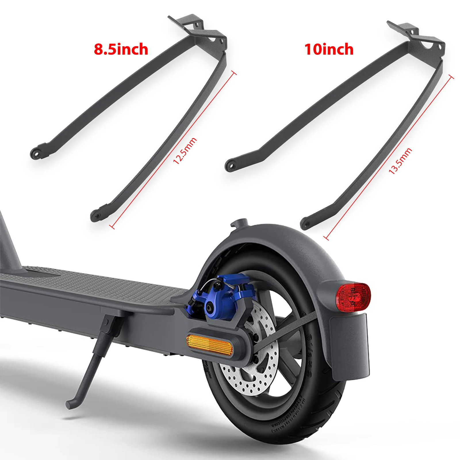 Achterspatbordsteun Voor Xiaomi 1S Pro 2 Mi 3 Elektrische Scooter Achterwiel Spatbord Beugel Met Schroeven Aluminium Gelegeerde Onderdelen