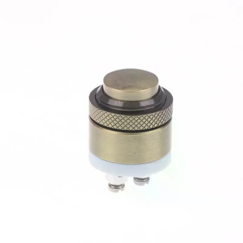 Round Metal Push Button 16MM Metal Doorbell Push Button Door Bell Switch Access Control Button 1NO+1NC
