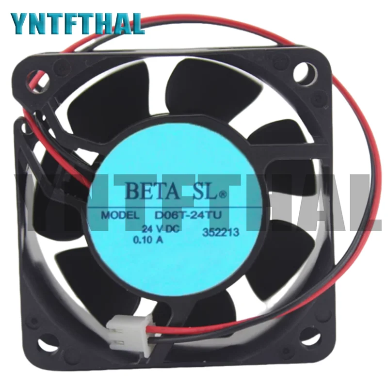

New D06T-24TU 6025 24V 0.10A 6CM Cooling Fan