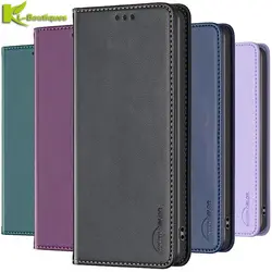 For Samsung Galaxy M34 5G Case Leather Flip Magnet Phone Case on for Samsung M34 5G SM-M346B Book Cover GalaxyM34 M23 M13 Fundas