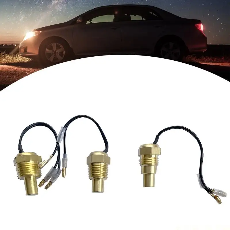 

J0MA Engine Coolant Temperature Metal Housing 12V/24V Water Temperature