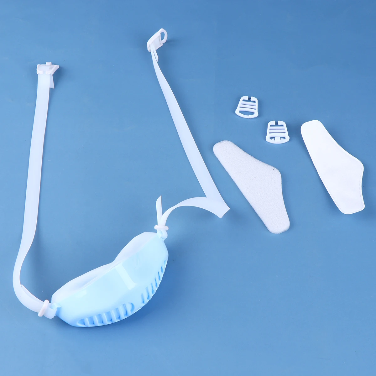 

10Pcs Washable Nasal Mask Filter Replacement Blue Dustproof Nose Cover Hygiene Storage Bag Accessory Nasal Mask