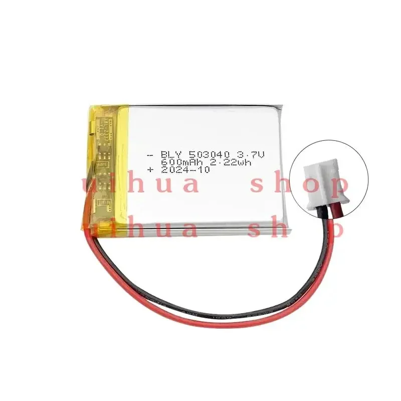 503040   100% Real capacity 3.7V 600mAh Lithium Polymer Rechargeable Battery for Bluetooth Headset PS4 controller GPS navigator