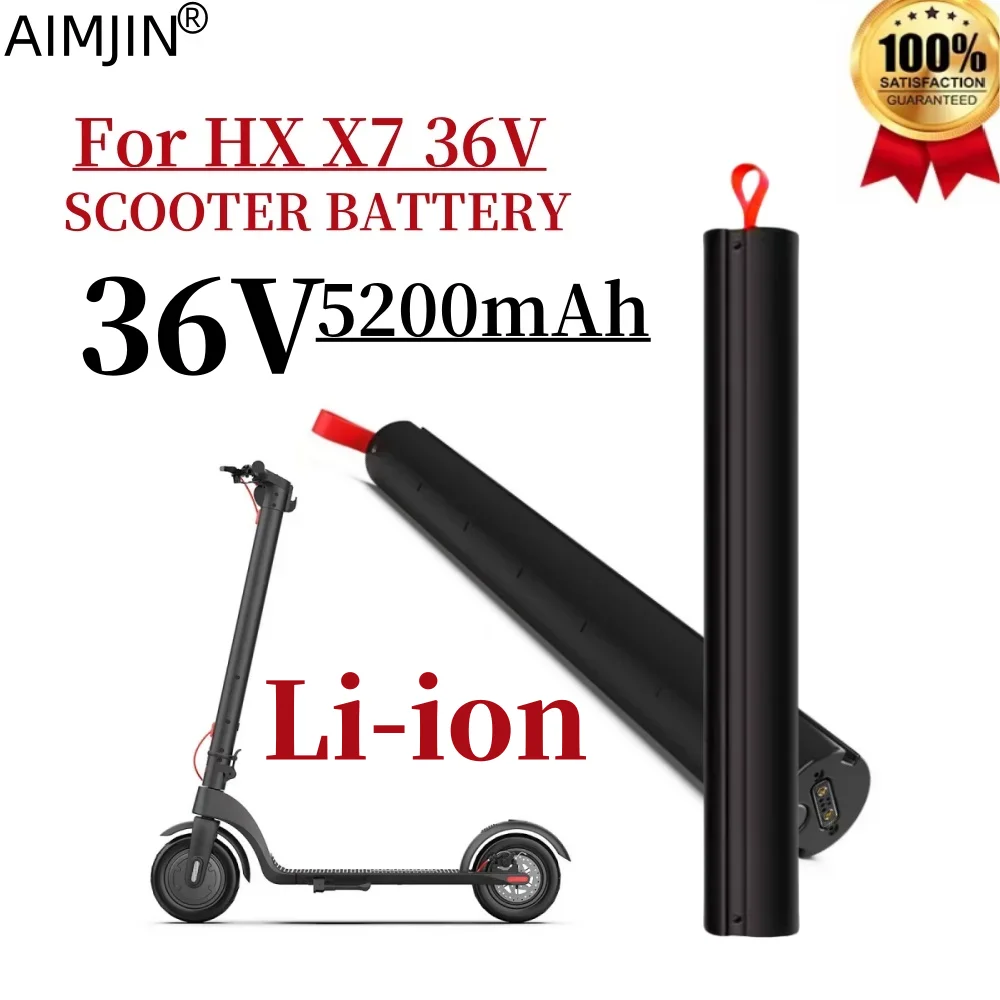 X7 100% brand-new Upgrade for HX X7 5200mah electric scooter Dedicated battery Large capacity and Long lasting battery life