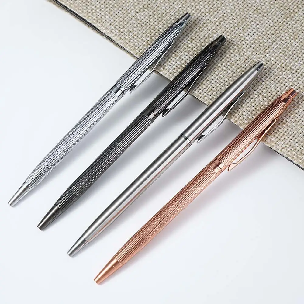 

Smooth Continuous Ink Golden Wist Wave Pattern Black Ink Gift Business Stationery Ballpoint Pen Gel Pen Metal Pen Sign Pen