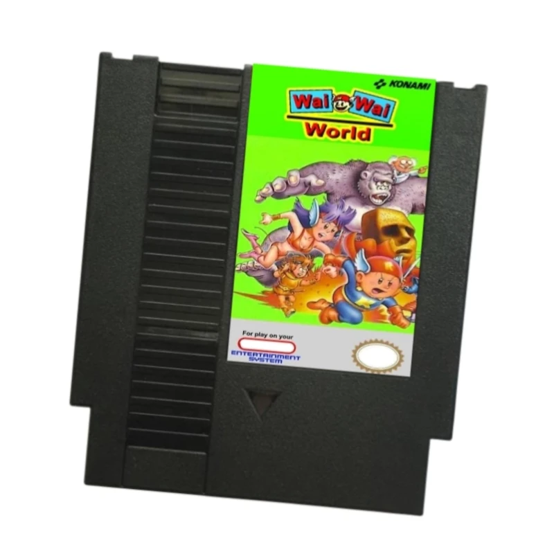 Wai Wai World English Game Cartridge for NES Console 72Pins Video Game Card