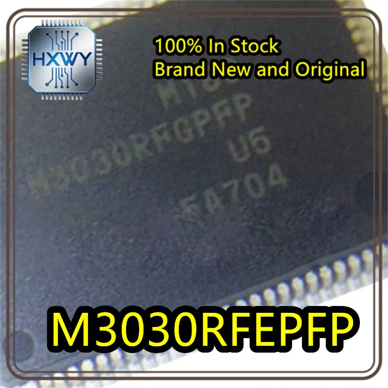 (1/5 piece) Brand new original M3030RFEPFP QFP100 LCD power supply chip in stock.