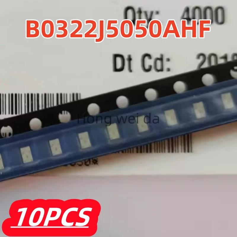 10Pcs/lot 100% New B0322J5050AHF 0805 300 MHz ~ 2.2 GHz 50Ω RF balun transformer