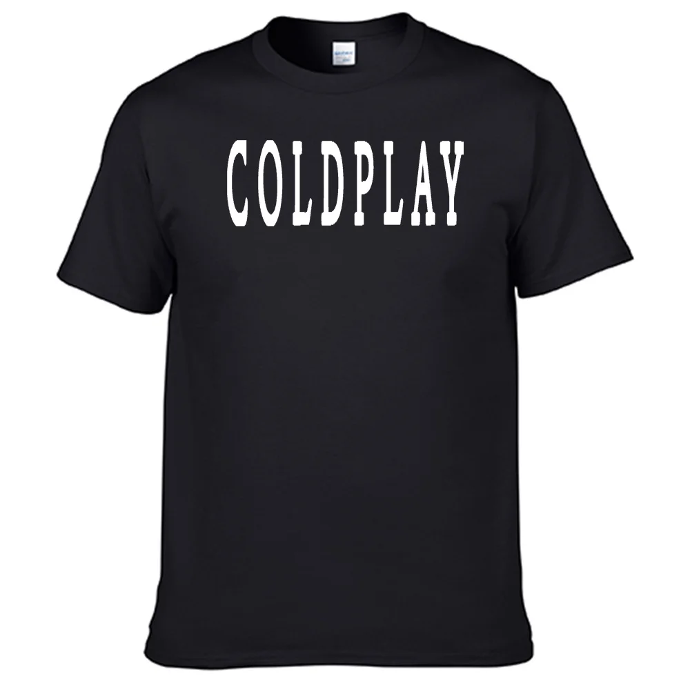 Cold Play T shirt Unisex 100% Cotton Men Women Top Sales N05