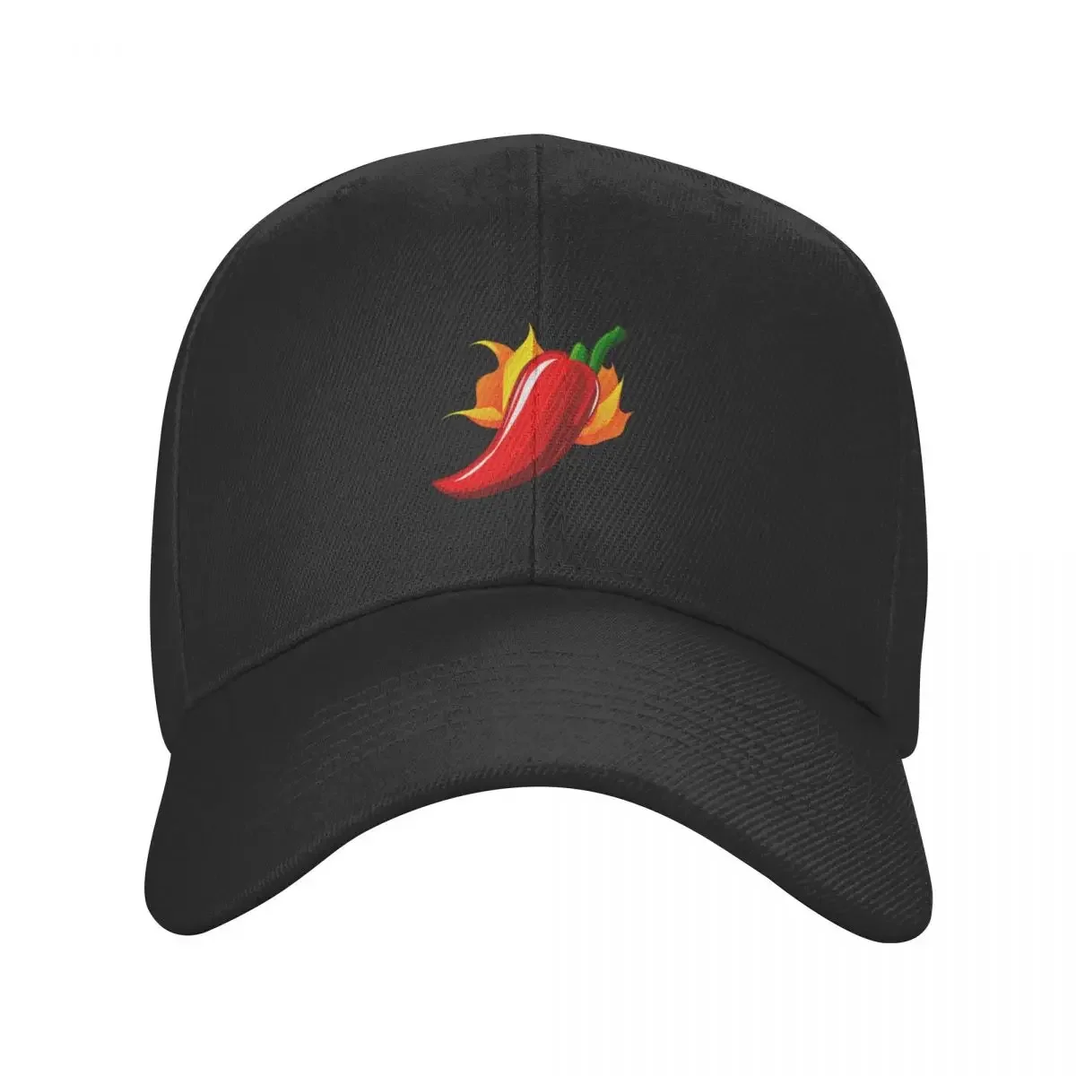 Red Chili Pepper Baseball Cap Snap Back Hat Christmas Hat Kids Hat Bobble Women's Beach Men's