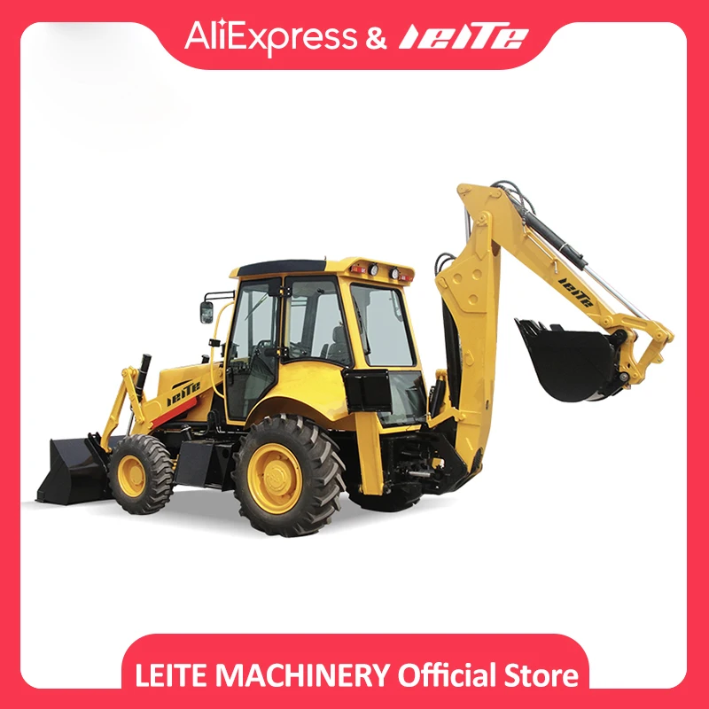 LTZ30-25 escavatore a cucchiaia rovescia idraulico multifunzionale del Mini caricatore della ruota dell'escavatore a cucchiaia rovescia 4 × 4 da vendere caldo