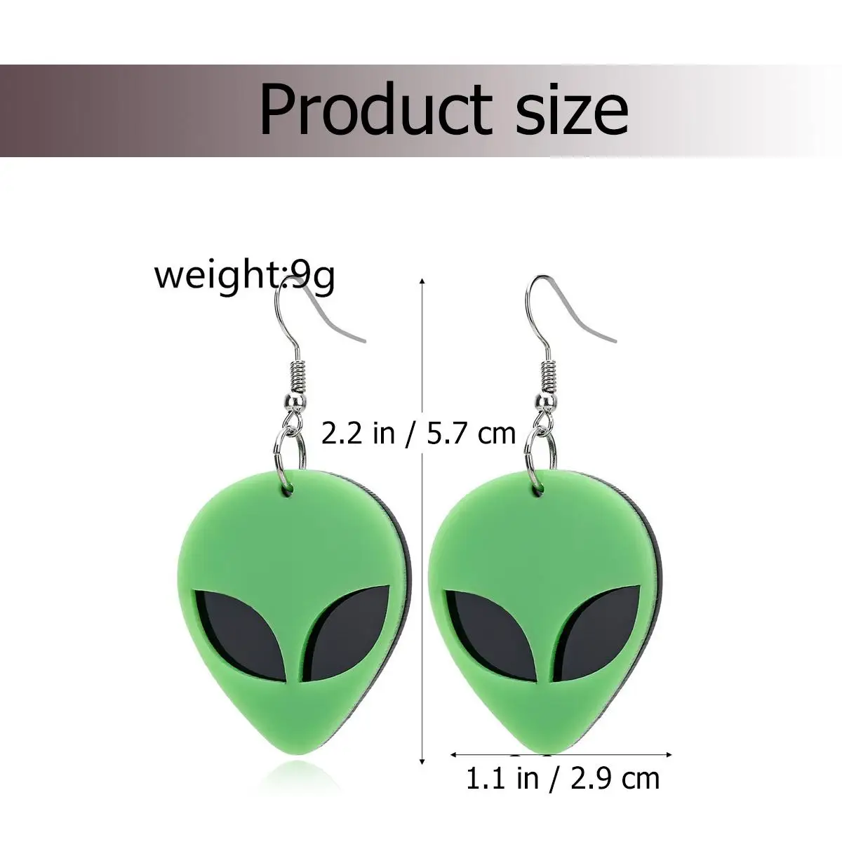 

Ear Decoration Drop Personality Funny Earbob Women Earrings Dangle Jewelry Miss