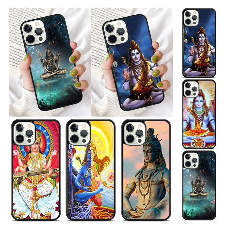 Lord Shiva Hindu God Buddha India Phone Case for iPhone 15 SE2020 13 14 11 12 Mini Pro Max XR XS 6 7 8 Plus coque fundas Shell