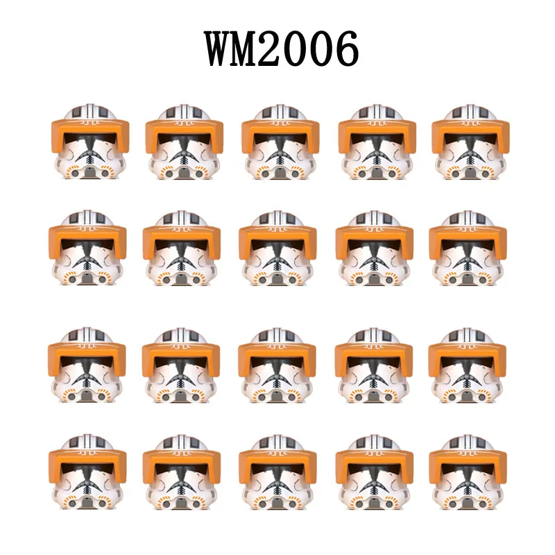 

20pcs/set building Blocks Hardcase Brick Figure Figurines Echo Dogma Jesse Fives Kix Tup Commander Cody Ahsoka's Clone Troop Rex