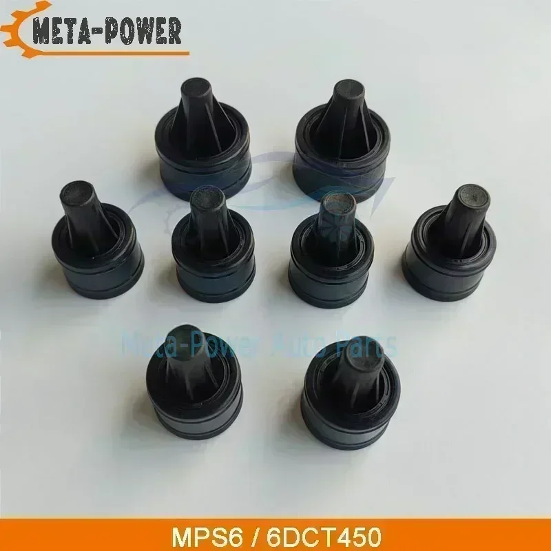 8PCS MPS6 6DCT450 Automatic Transmission Shift Fork Piston Kit For Ford Volvo Mondeo Land Chrysler Gearbox Solenoid Valve Piston