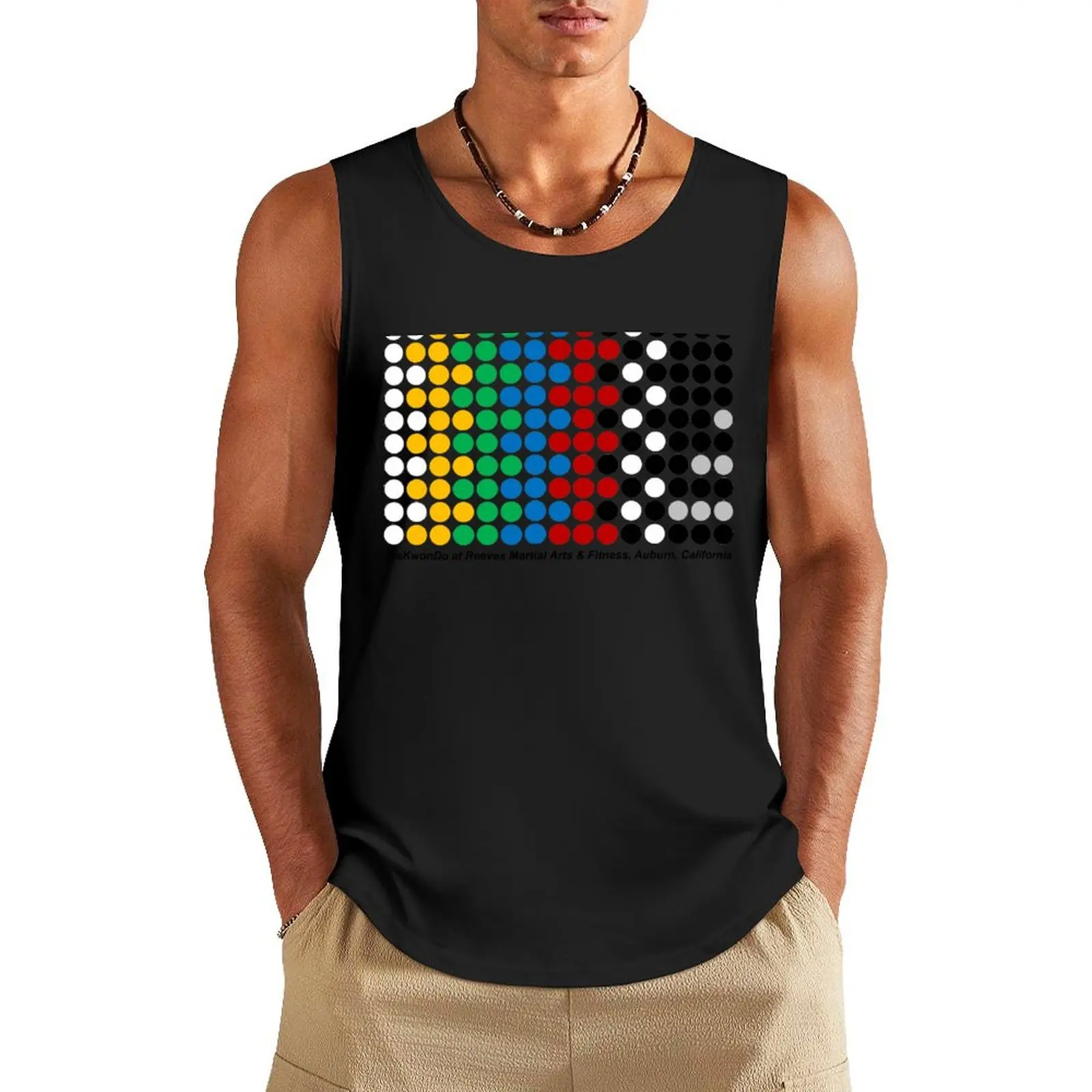 

TaeKwonDo Perseverance & Indomitable Spirit Tank Top anime clothes T-shirt men Man clothes for gym