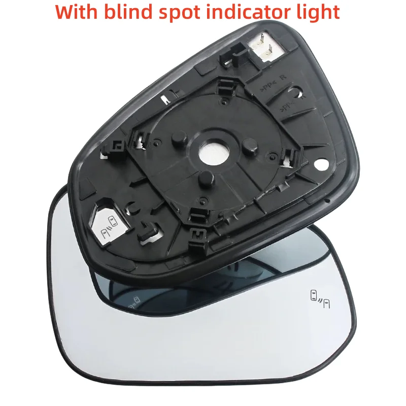 Heating with Blind Spot Light Pattern for Toyota Wildlander Harrier Venza 2020-2024 Mirror Lens Rearview Reflective Lenses Glass
