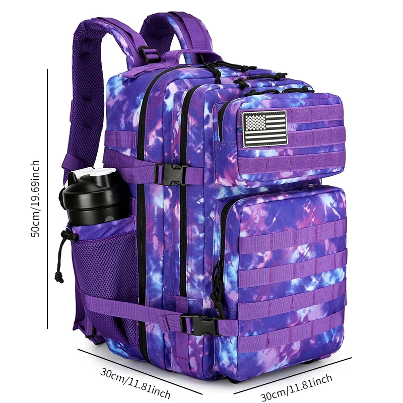 20L 45L Tactical 3P Backpack Bag 3 Days Assault Outdoor Backpack Waterproof Climbing Rucksack Camping Hiking Hunting Mochila Bag