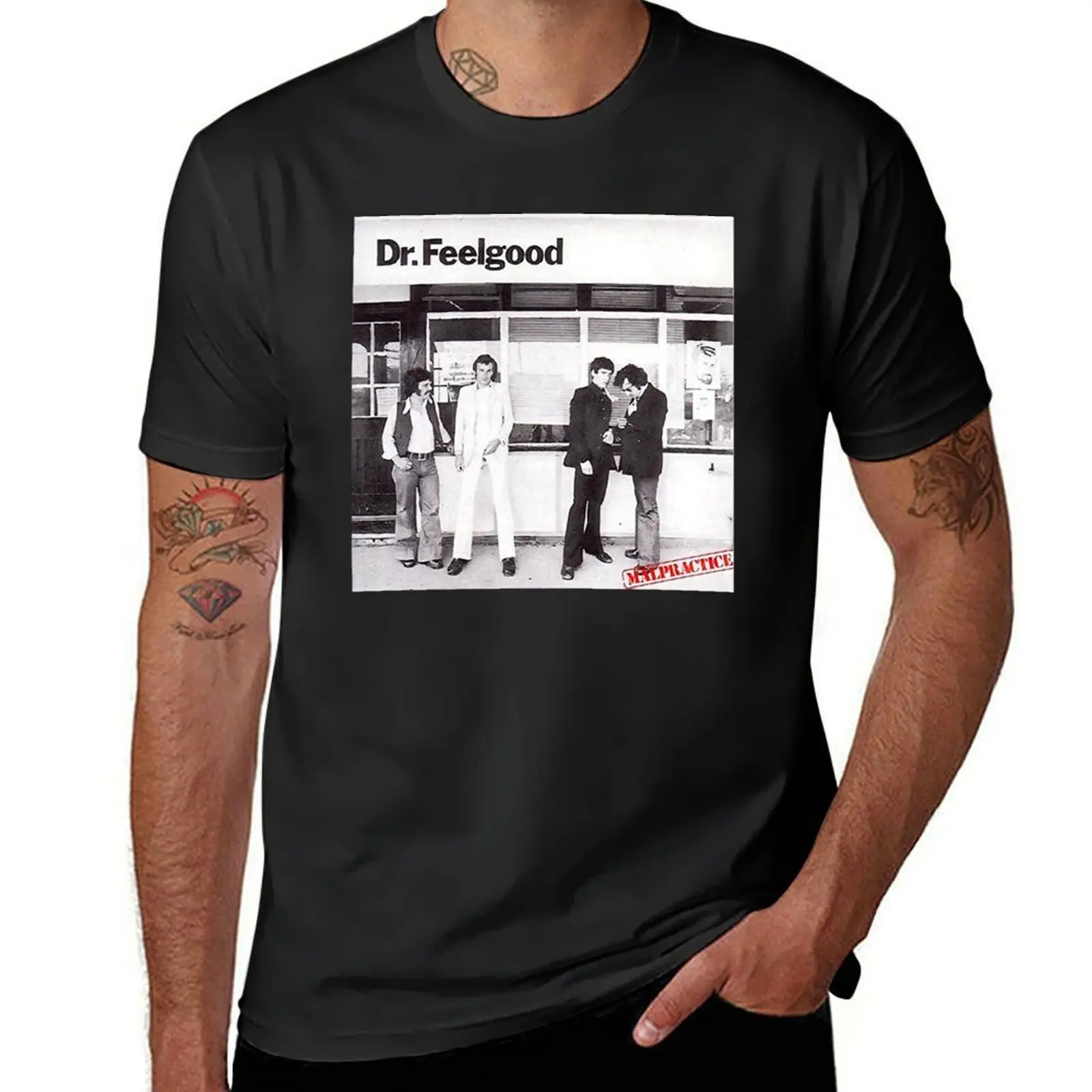 Dr. Feelgood Malpractise T-Shirt tops heavyweights oversized t shirt men