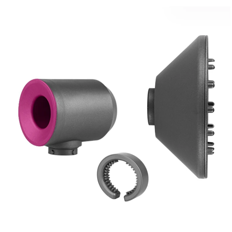 For Dyson Airwrap Diffuser Attachments For Curling Iron Converting Hair Dryer Diffuser+Adaptor+Filter Cleaning Brush