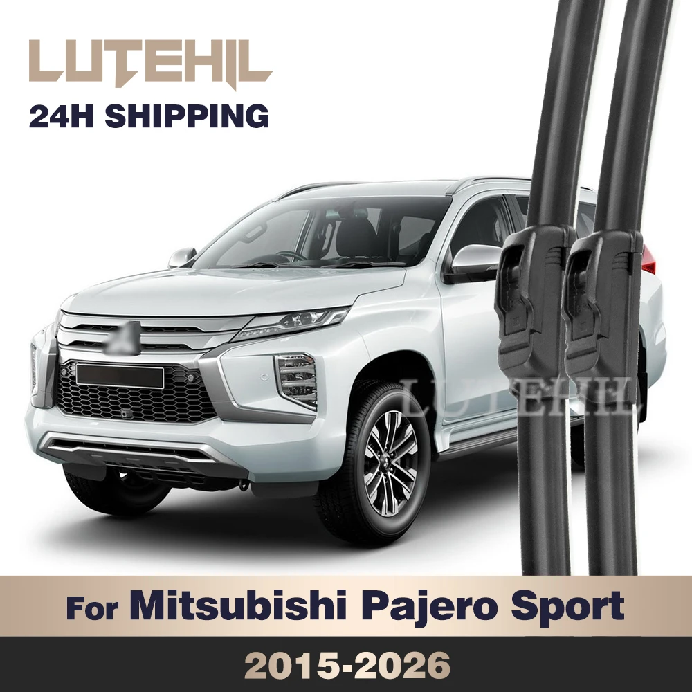 

For Mitsubishi Pajero Sport 2015-2026 2016 2017 2018 2019 2020 Wiper Front Wiper Blades Windshield Windscreen Window 22"+18"