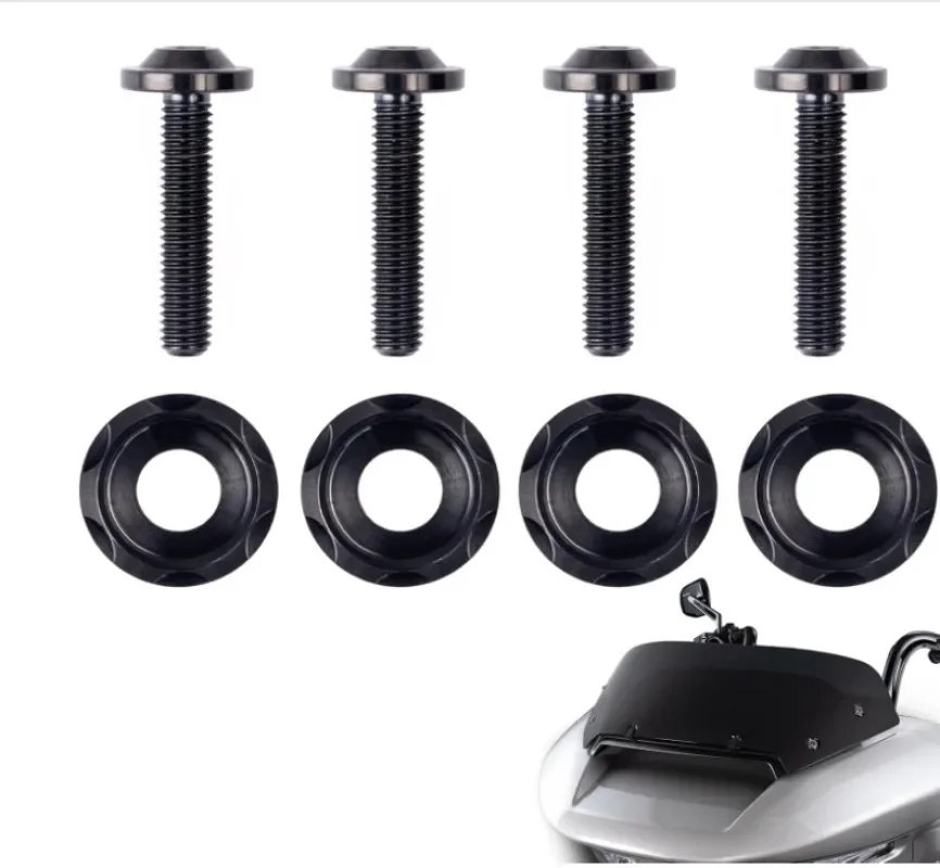 

Набор титановых болтов обтекателя лобового стекла мотоцикла для FLTRX Road Glide/Special FLTRXS, 112 CVO Road Glide, 2024 Road Glide/ST