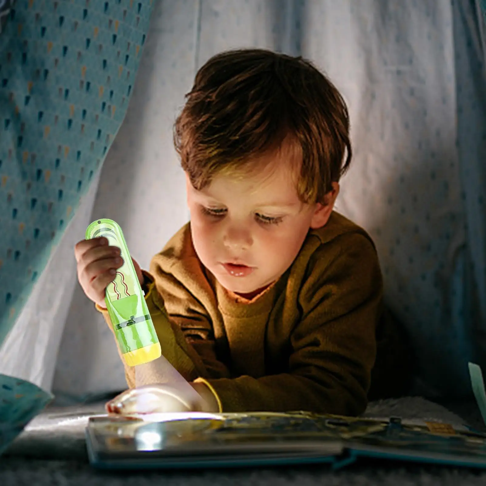 Projektor dla dzieci, maszyna do opowiadania historii, wczesna edukacja, poznawcze, opowiadanie na dobranoc, projekcja wzorów świetlnych, latarka, zabawki