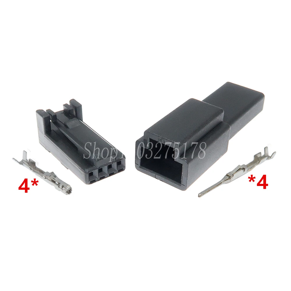 1 Set 4-Pins 1318620-2 1318620-1 Auto Regensensor Draadaansluiting Met Kabels Auto Accessoires Bedrading Terminal Connector