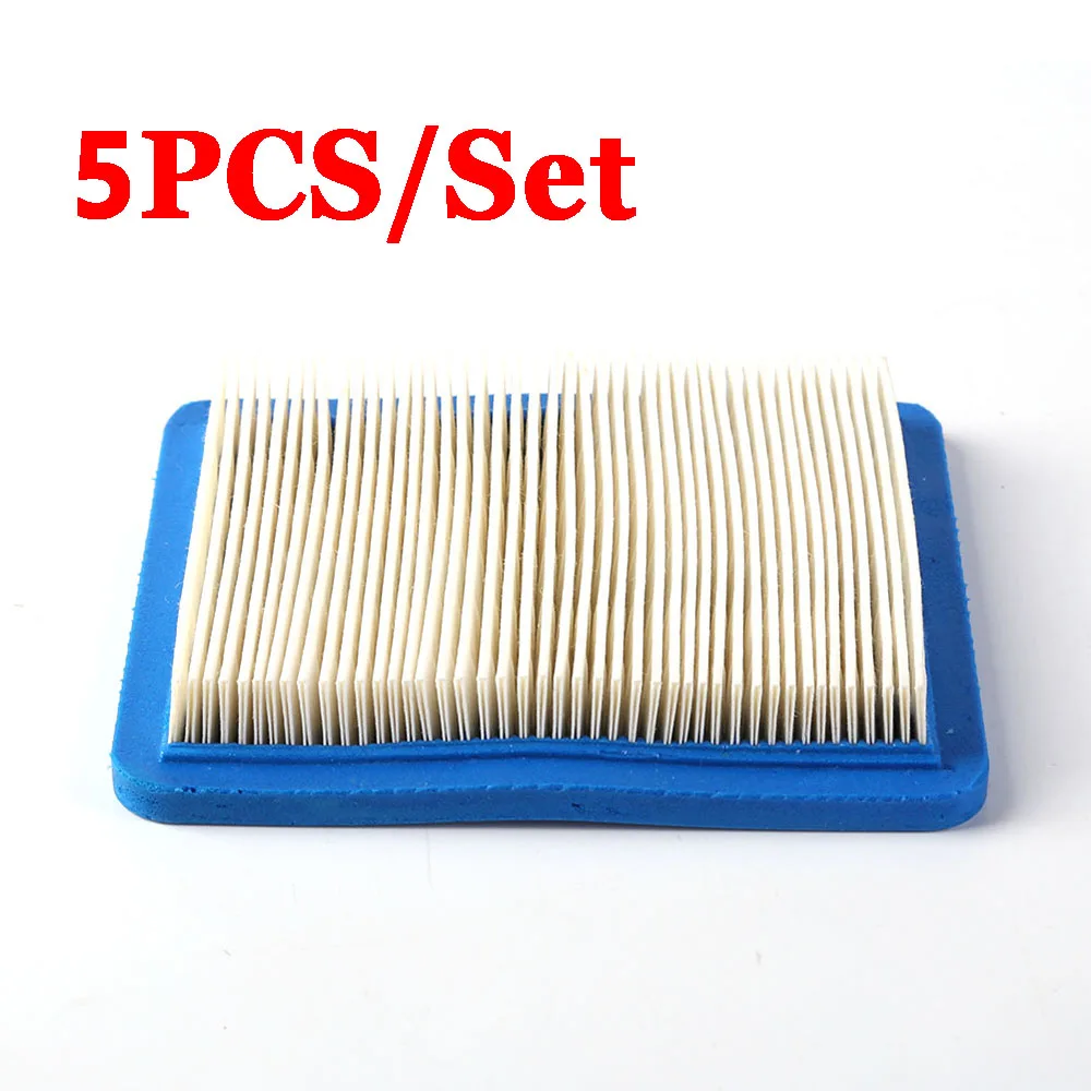 5PCS Lawn Mower Air Filter Replacement For Briggs & Stratton 491588s 491588 4915885 399959 119-1909 Mower Part Garden Supplies