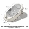 4198-b419ec.png Temperature Sensing Bath Seat Mat Mesh Material Support Structure Bath Net Portable Comfortable Bath Rack Newborn Bathing