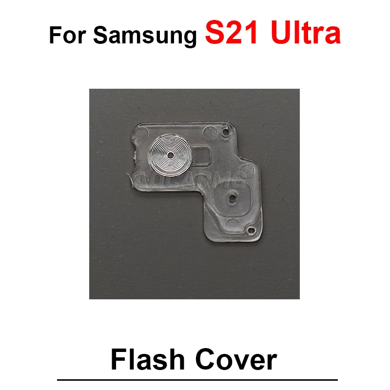 For Samsung Galaxy S21 Plus S21FE S21+ S21Ultra Note 20 Ultra Flash Cover Light Lampshade Cap Replacement Part