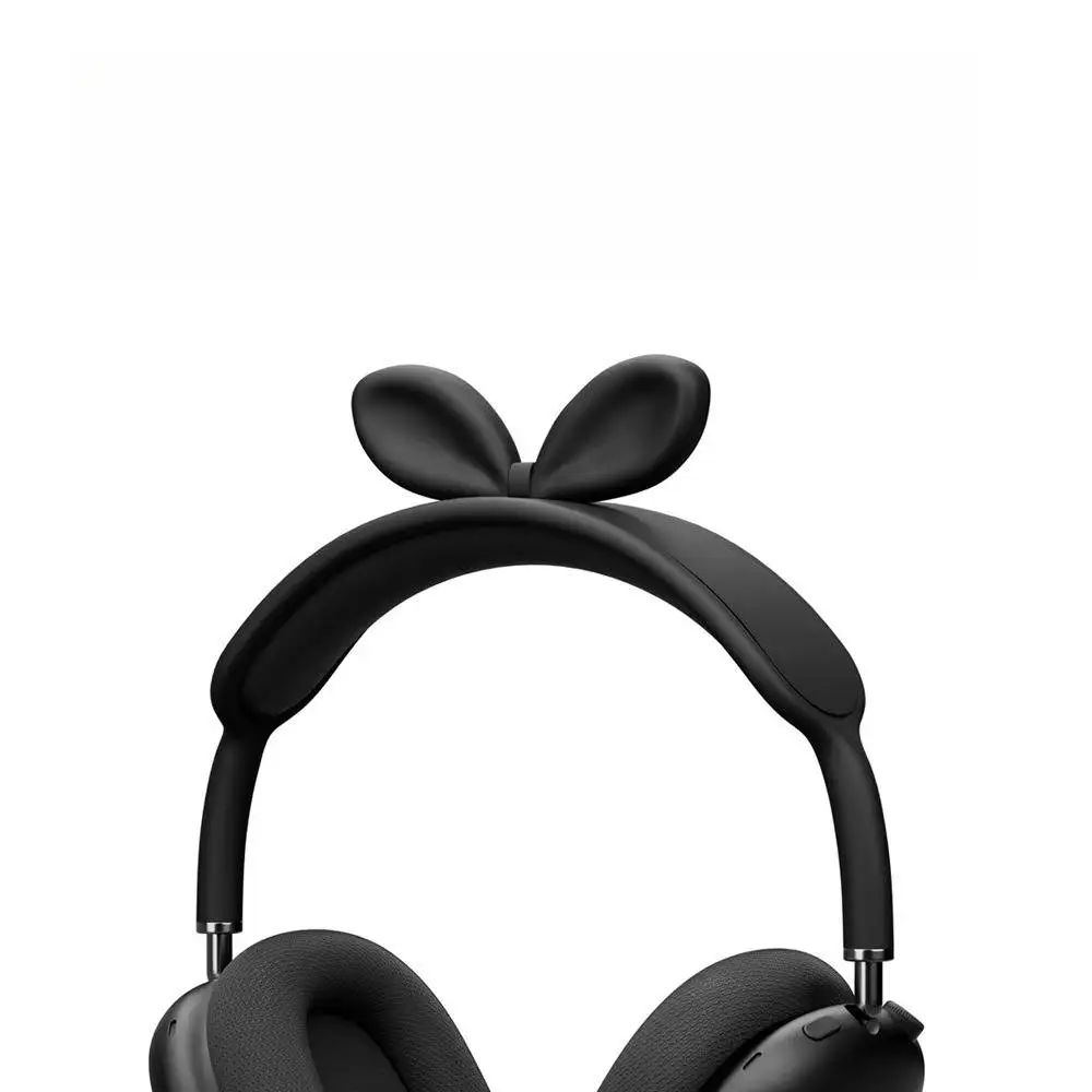 

Rabbit Ears Headphone Headband Cover Soft Silicone Comfort Protector Cushion Top Pad Sleeve Protectors For Apple AirPods Max