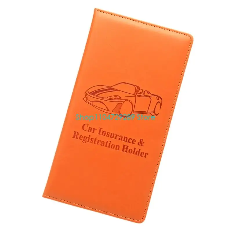 D8KE Car Insurance and Registration Wallet with in-Car Record Storage Space