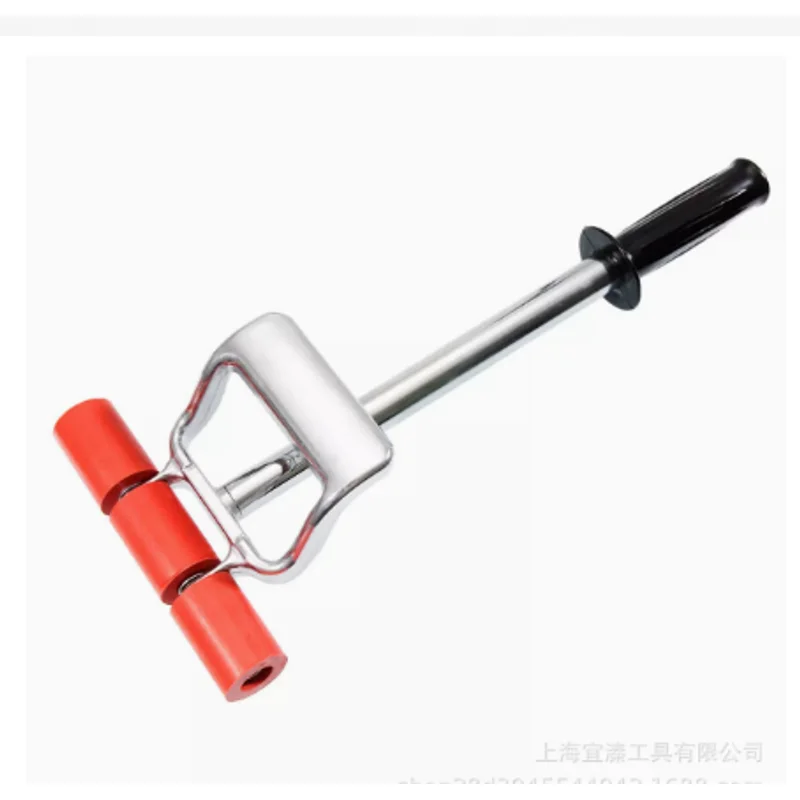 Stainless Steel Retractable Press Roller Hand Smoothing Tool For Carpet Tile Wallpaper Floor Wall Covering Installation