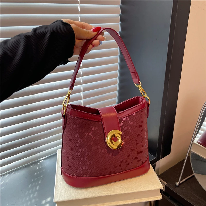 

Luxury Leather Women's Shoulder Bag, Famous Designer Handbag For Sophisticated Ladies, Crossbody Bag Essential