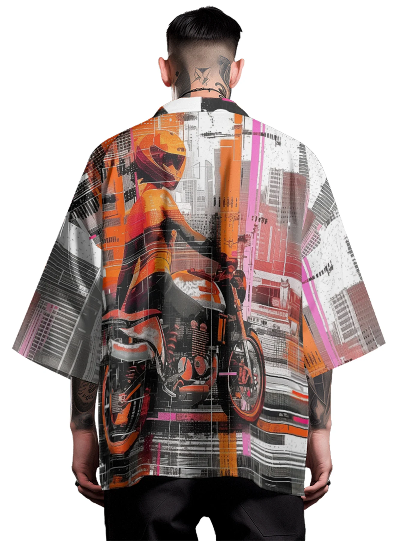 

Summer Samurai Kimono Men Haori Traditional Kimono Japanese Fashion Yukata Streetwear Shirt Vintage Robe Women Cosplay Cardigan