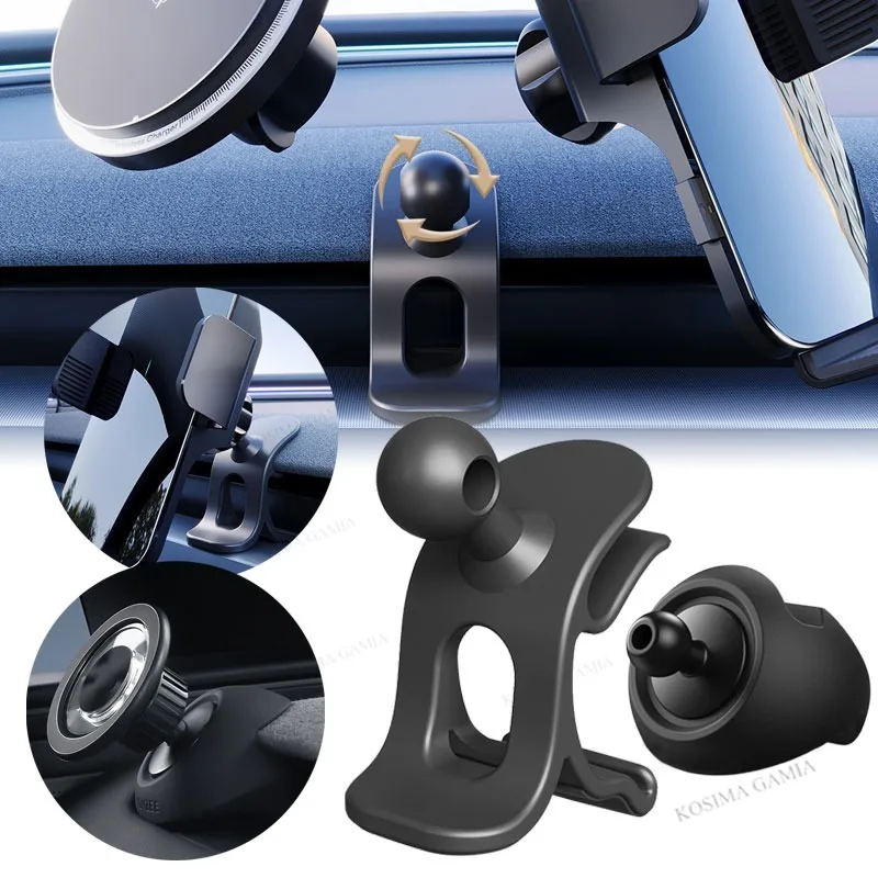 For Tesla Model 3 Highland Model YL Y Juniper Phone Holder Base Mobile Phone Dashboard Mount Car Interior Accessories Holder
