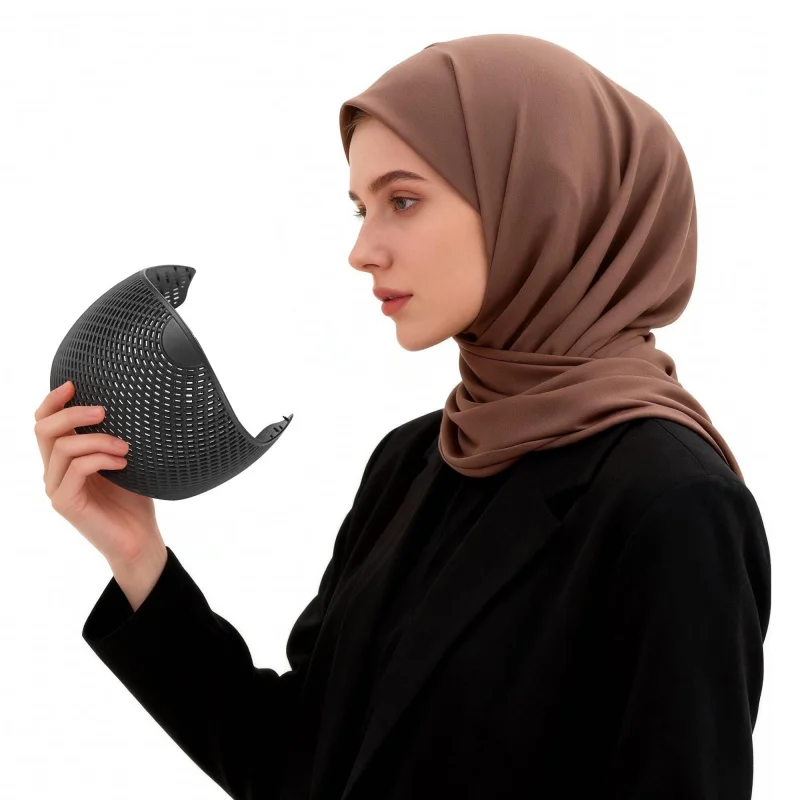 

Headscarf Hairband with Micro-dots, TPEE Elastic Non-slip Headband to Secure Hair, Lightweight Windproof Headband for Women
