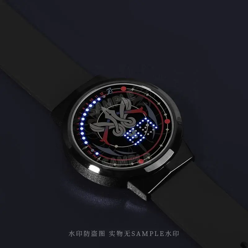 Honkai:Star Rail Kafka Blade LED Digital Touch Screen orologio luminoso impermeabile semplice Silicone ragazza ragazzo Anime orologi elettronici