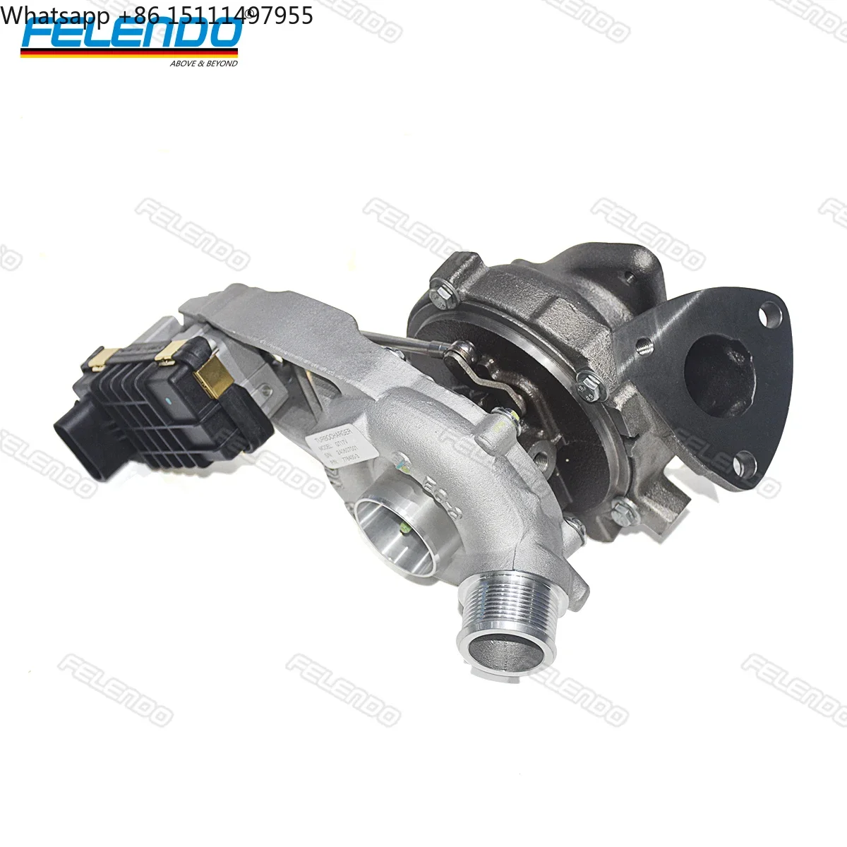 Felendo Auto Engine Systems Turbocharger for Jaguar XJ XF Range Land Rovr Discovery 4 LR056369 LR029915 LR013202