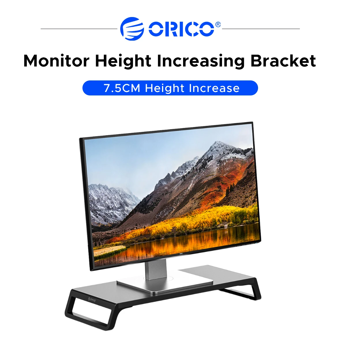 ORICO Wood Monitor Stand Universal Computer Riser Wooden Desktop Bracket Laptop Stand For PC MacBook Notebook TV Home Office