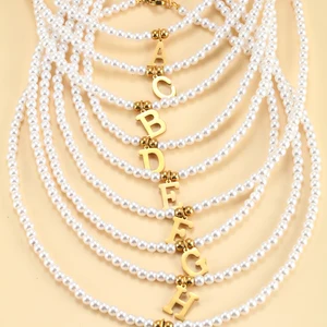 5 Hauptverkauf Halskette Perlenstahl - №1