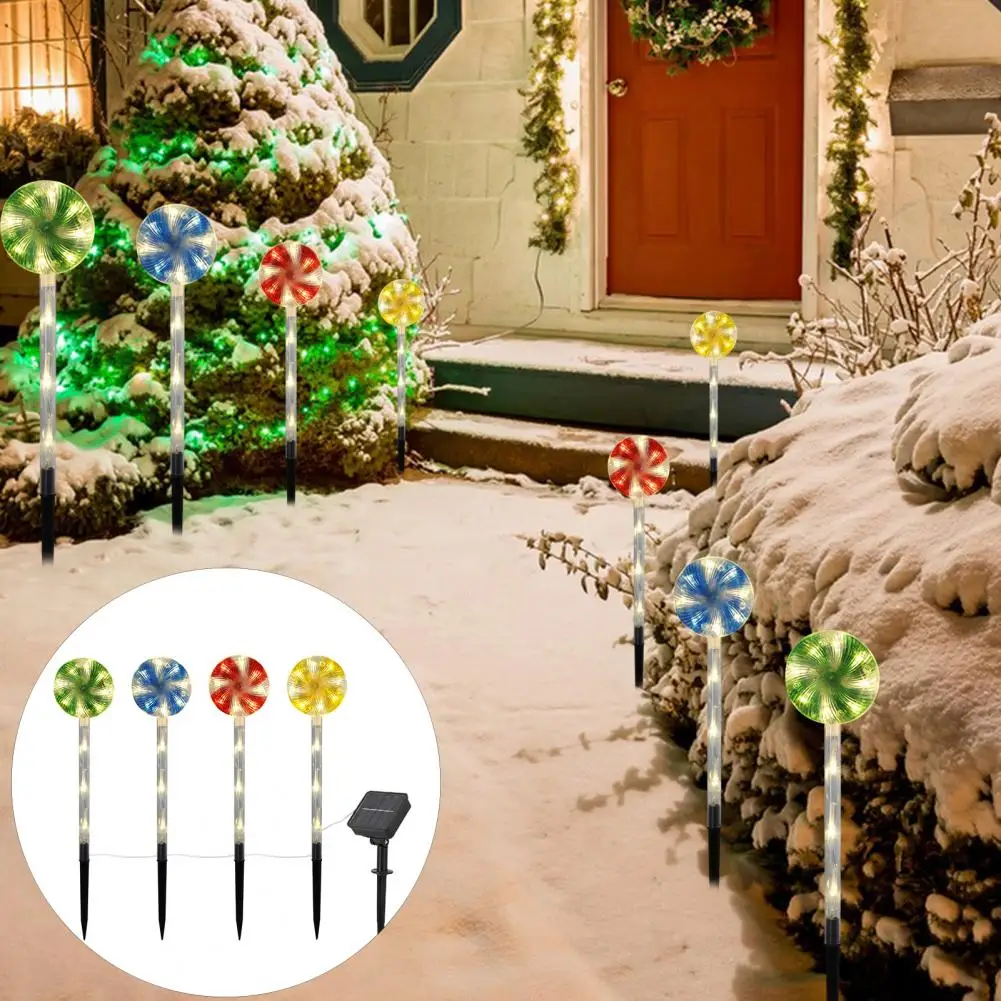 Outdoor Christmas Decorations Christmas Lights Outdoor Festive Outdoor Led Lollipop Decoration for Lawn Garden Create