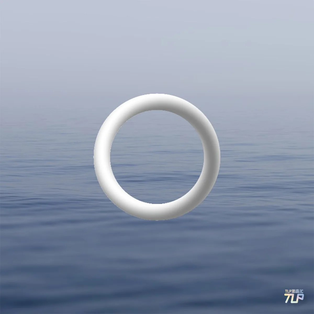 Retlper Hollow Car Sticker Mood Slice Floating Ring 3D Stereo Effect Flat Waterproof Sticker
