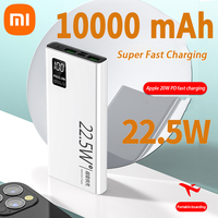 Xiaomi 22.5W Super Fast Charging 10000mAh Power Bank Battery High Capacity Digital Display Power Bank For Iphone Samsung Huawei